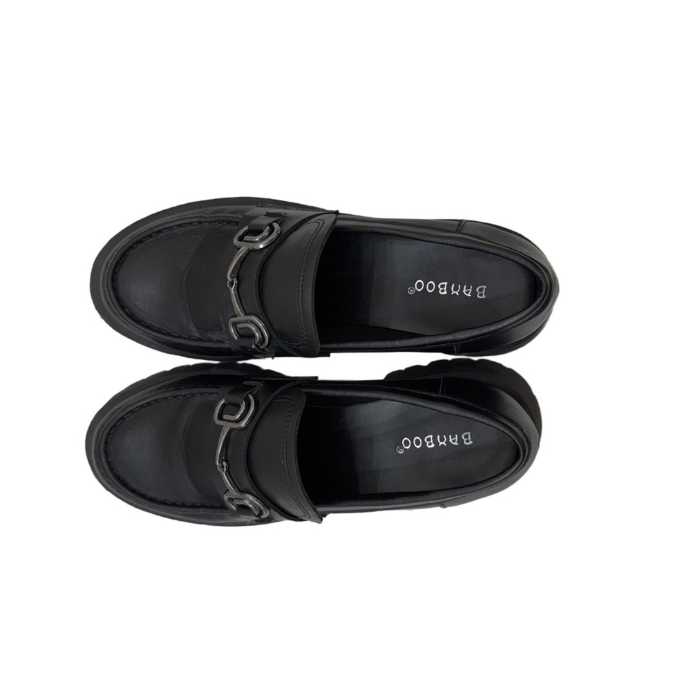 Poshmark Listing: Bamboo Lug Sole Loafers – Black – Size 9 - Picture 3 of 3